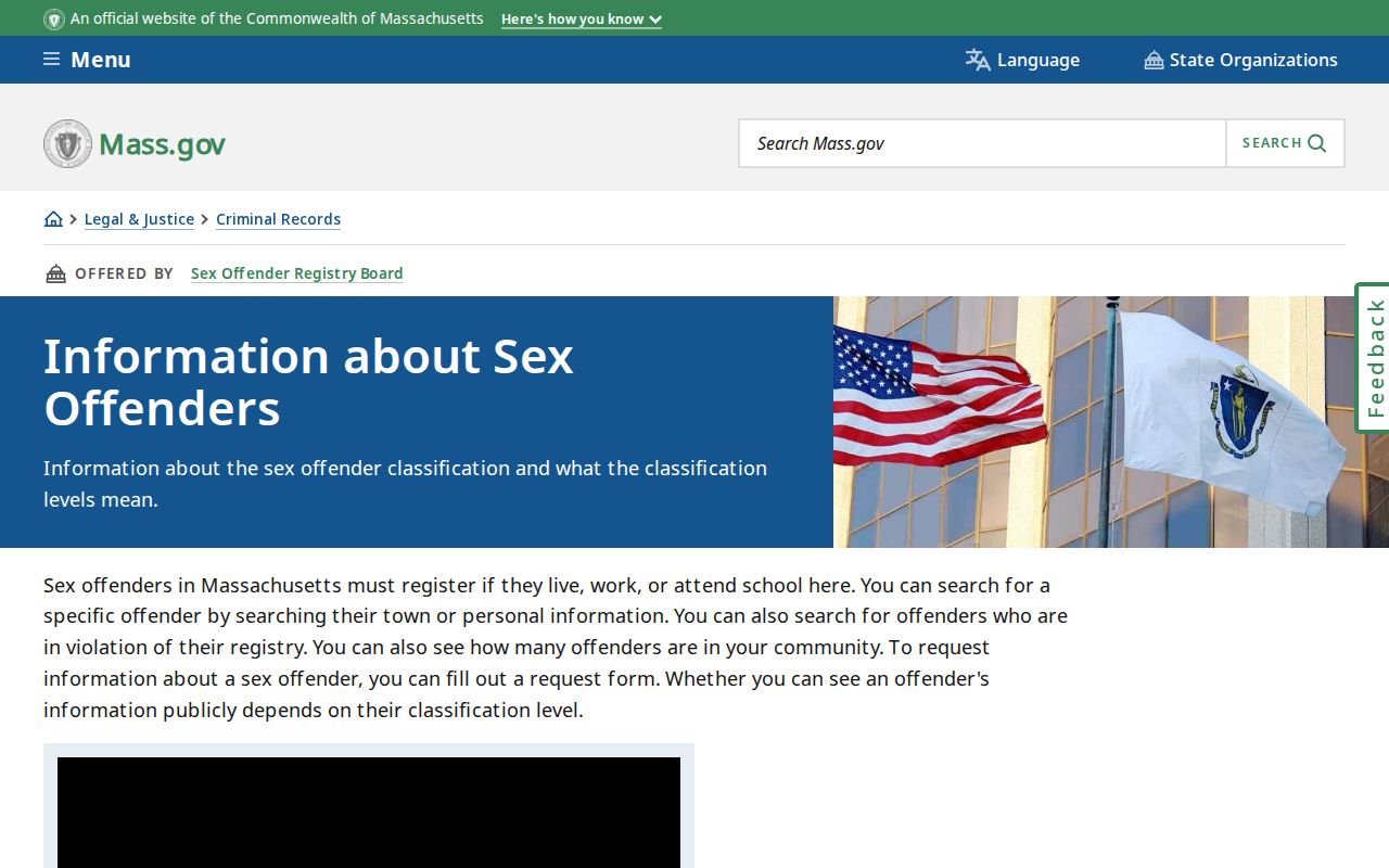 Bridgewater residents directory Massachusetts offender information guidance